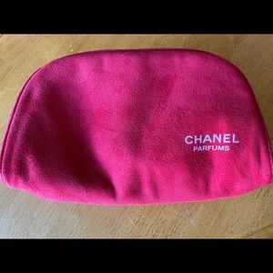 Chanel makeup bag